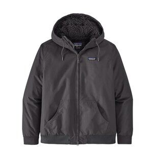 Never worn - Patagonia Men's Lined Isthmus Hoody - Ink black, black interior